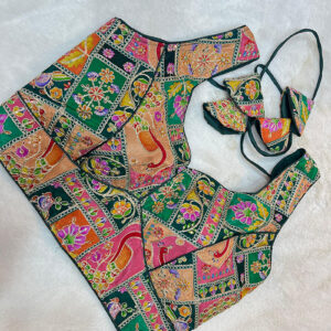 Padded Blouse with Heavy Embroidery Work |b29