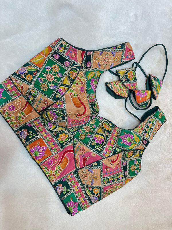 Padded Blouse with Heavy Embroidery Work |b29