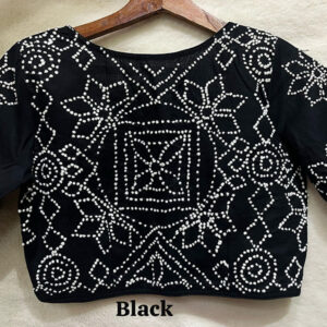 Hand Kutch Work Blouse Material |b15