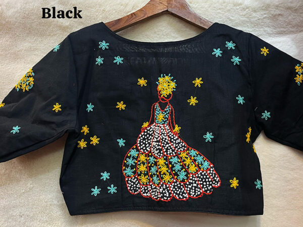 Hand Kutch Work Blouse Material |b14