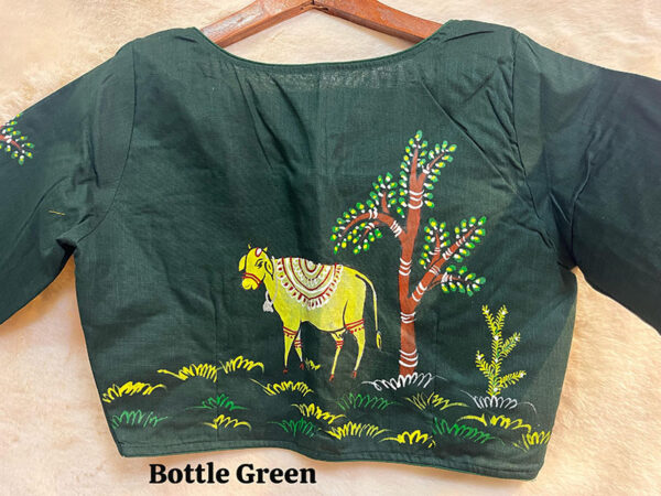 Hand Painted Blouse | b10