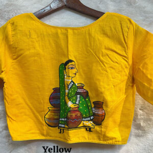 Hand Painted Blouse | b9