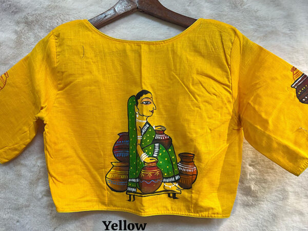 Hand Painted Blouse | b9