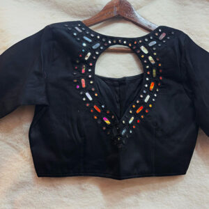 Stunning Mirror Work Blouse | b3