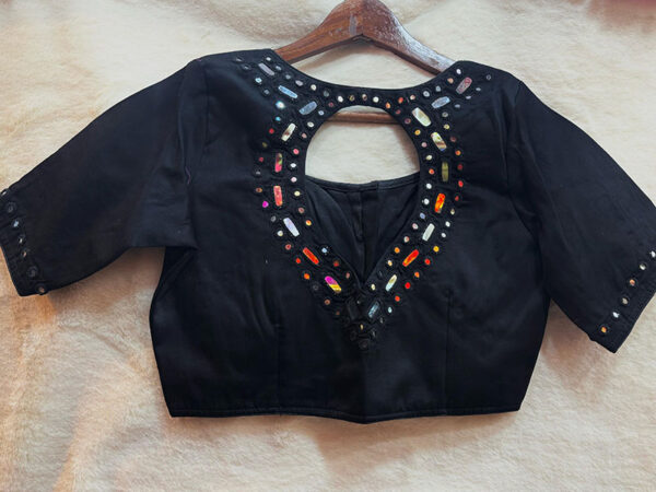 Stunning Mirror Work Blouse | b3