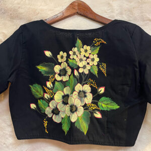 Hand Painted Blouse | b8