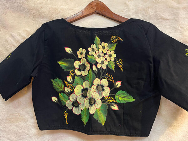 Hand Painted Blouse | b8