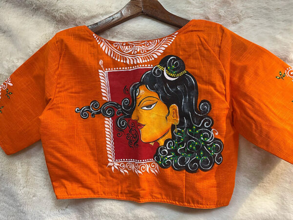 Hand Painted Blouse | b7