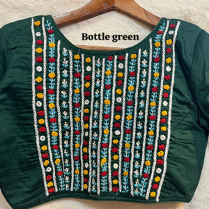 Elegant Hand Kutch Work Blouse  |b9
