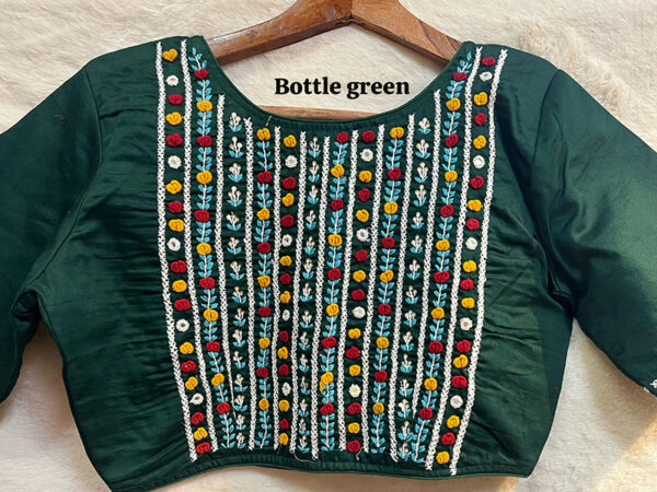 Elegant Hand Kutch Work Blouse  |b9
