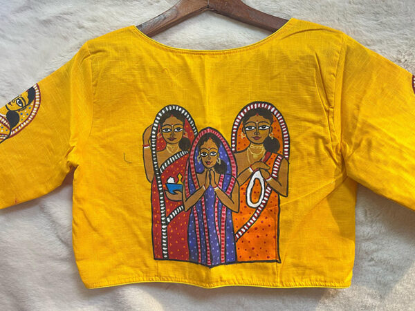 Hand Painted Blouse | b4