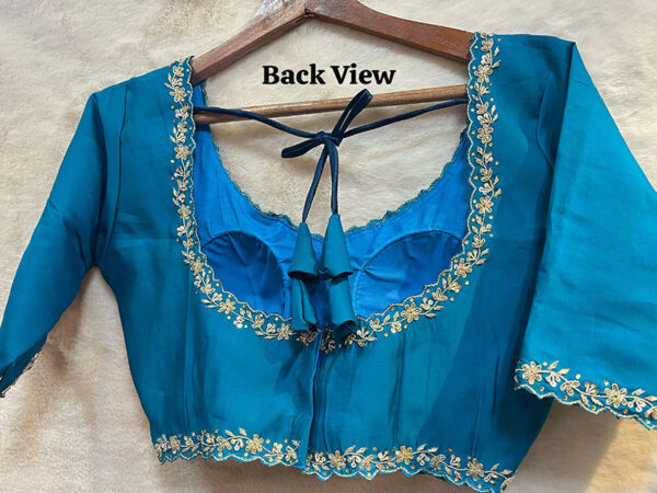 Zardozi Handmade Blouse |b10 - Image 2