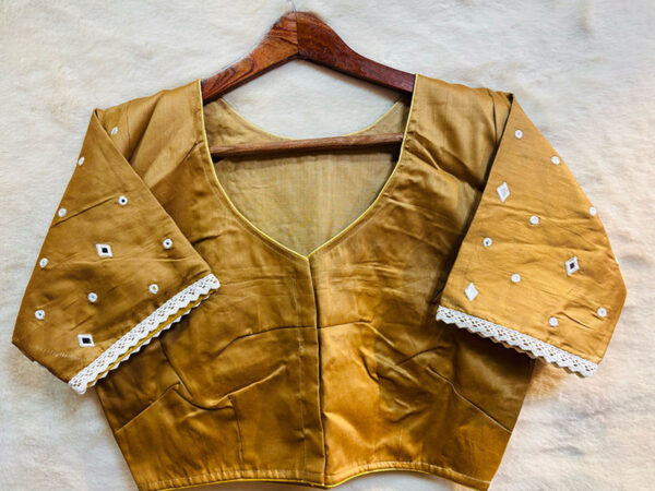Premium Mirror Work Blouse | b1 - Image 2
