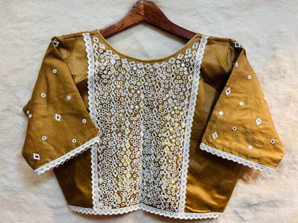 Premium Mirror Work Blouse | b1