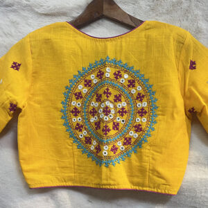 Hand Kutch Work Cotton Blouse | b2