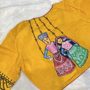 Hand Painted Blouse | b1