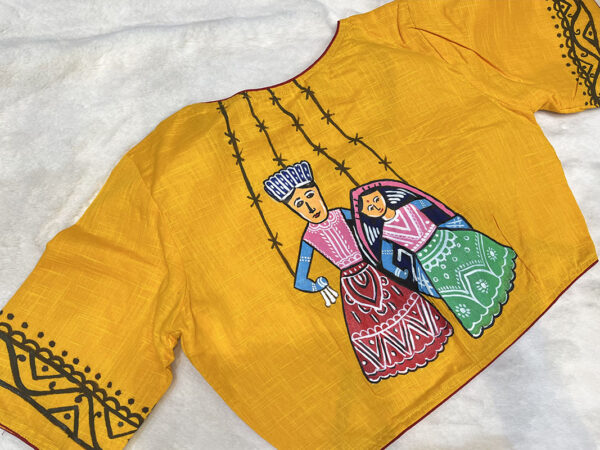 Hand Painted Blouse | b1