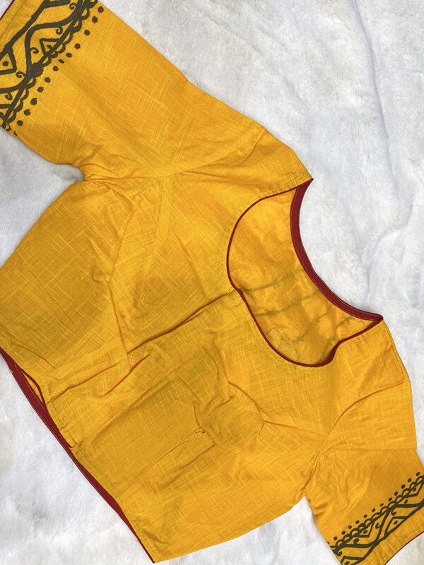Hand Painted Blouse | b1 - Image 2