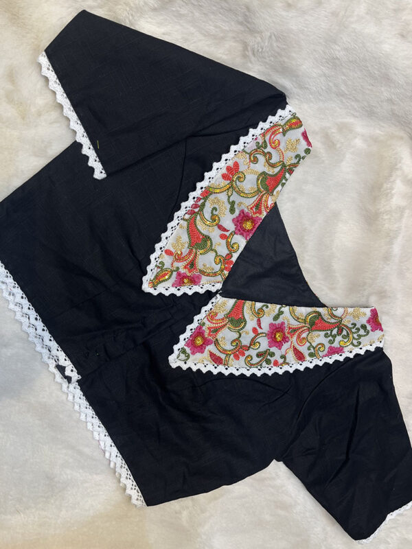 Baby Collar Embroidery Designed Blouse | b1