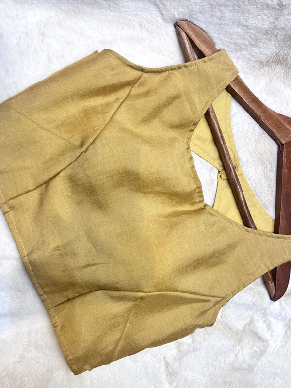 Plain Silk Blouse | b2