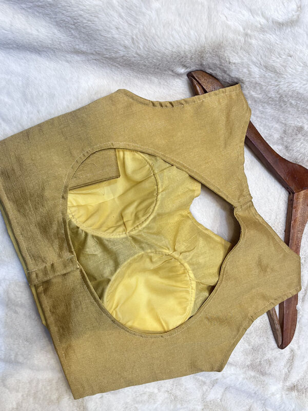 Plain Silk Blouse | b2 - Image 2