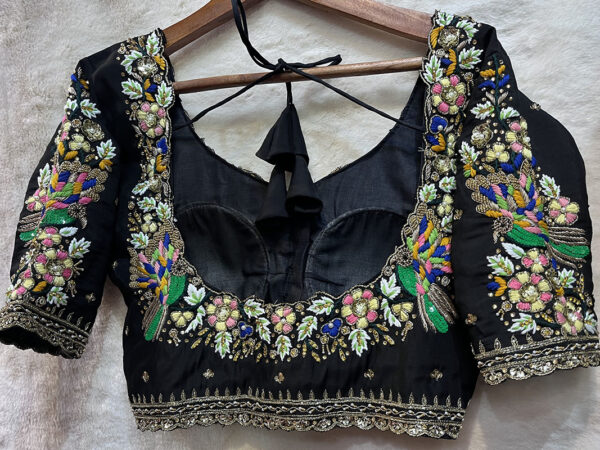 Zardozi Handmade Blouse |b3 - Image 2