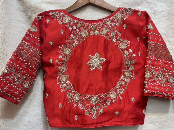 Zardozi Handmade Work Blouse |b4