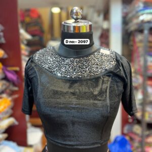 Stretchable Bot Neck Blouse | b6