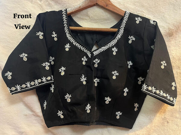 Zardozi Handmade Work Blouse |b15 - Image 2