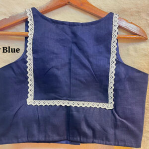 Plain Cotton Halter Neck Blouse |b11
