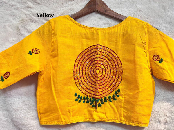 Hand Kutch Work Blouse Material |b22