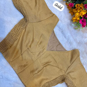New Elastic Blouse - Silk Glass Sleeves |b15