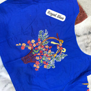 Hand Work Cotton Glass Sleeves Blouse |b29