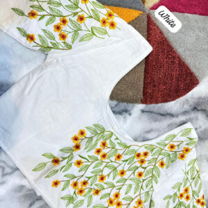 Elegant Embroidery Cotton Glass Sleeves |b28
