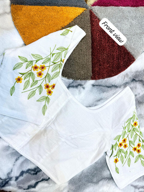 Elegant Embroidery Cotton Glass Sleeves |b28 - Image 2