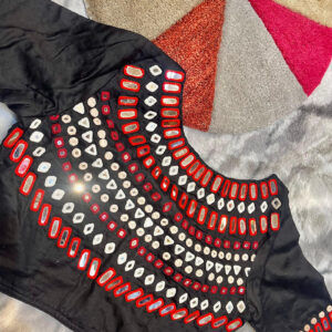 Special Cotton Fabric with Hand Mirror Work |b8