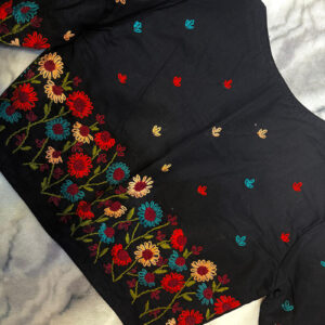 Cotton Hand Work Glass Sleeves |b33