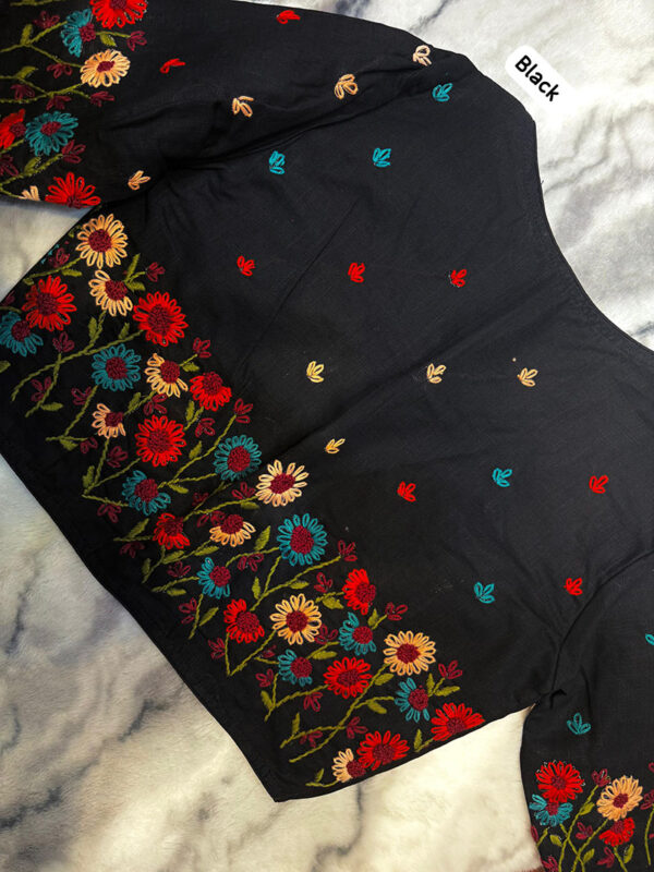 Cotton Hand Work Glass Sleeves |b33