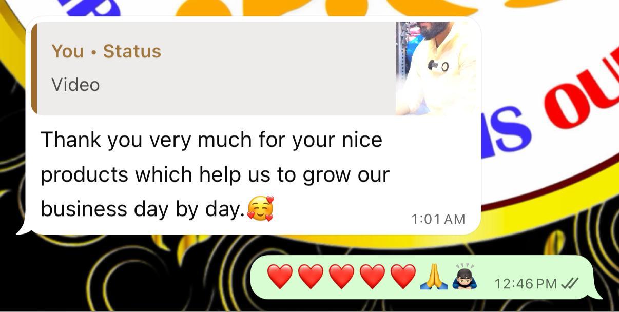 bajrangi blouses' review on whatsapp chat (3)