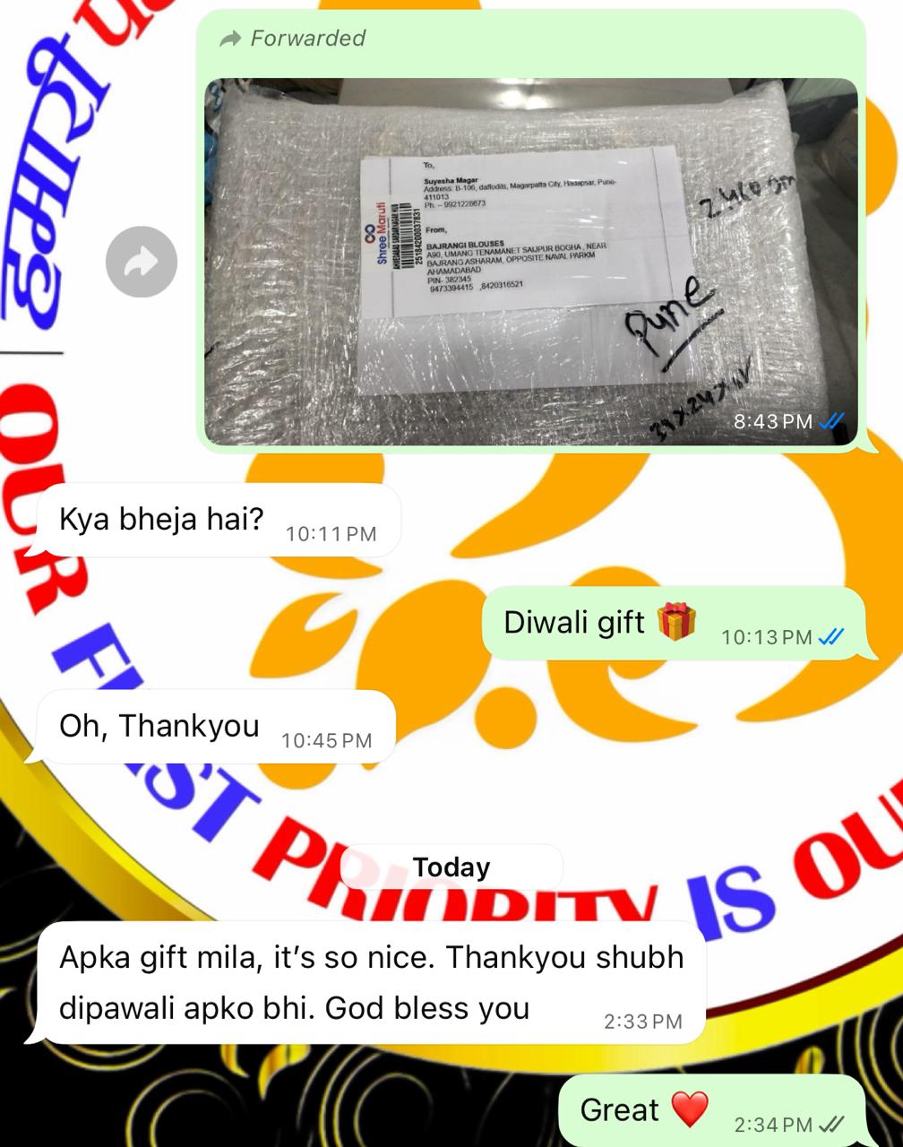 bajrangi blouses - review via whatsapp chat (8)