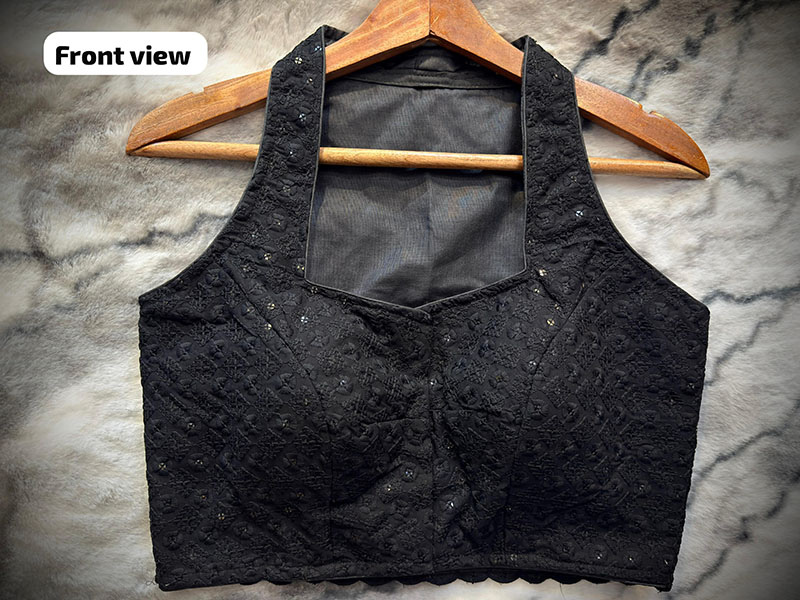 Chicken Kari Sleeveless Cotton Blouse | b51 - Image 3