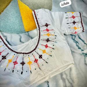 Handcrafted Cutch Work Blouse |b37
