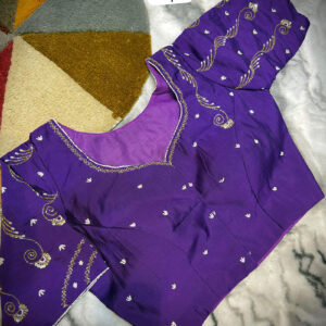 Silk Hand-Woven Blouse | b34