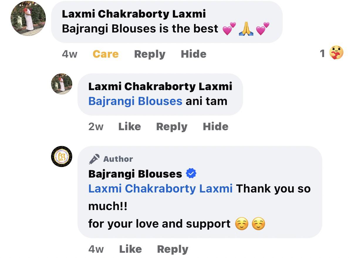 BAJRANGI BLOUSES REVIEW