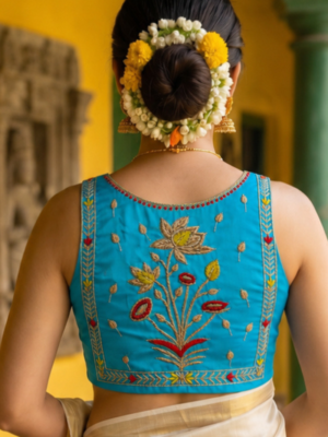 Handcrafted Zardosi Blouse