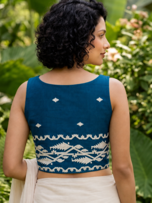 back36 (1) Sleeveless Halter Blouse