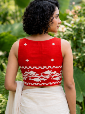 back36 (15) Handwork Halter Blouse