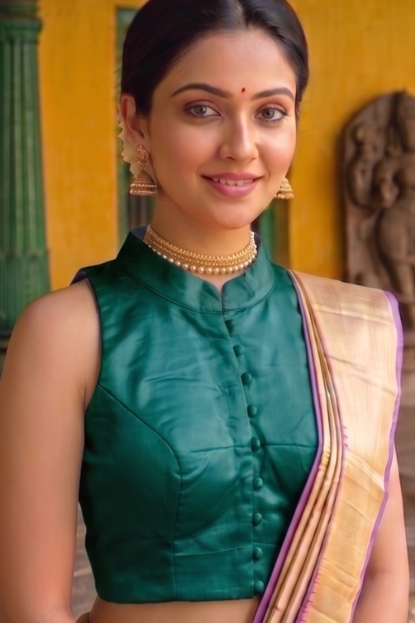 Cotton Silk Blouse