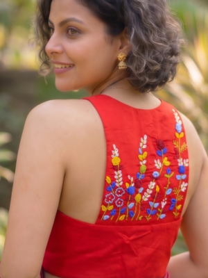 g111111111 Trendy Handwork Blouse