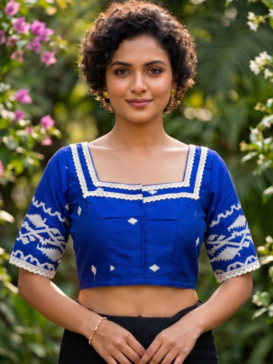 Trendy Jamdani Blouse